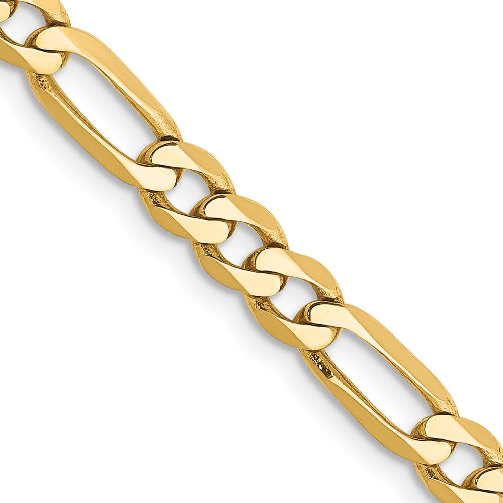 Gold (10K & 14K) Flat Figaro Chain