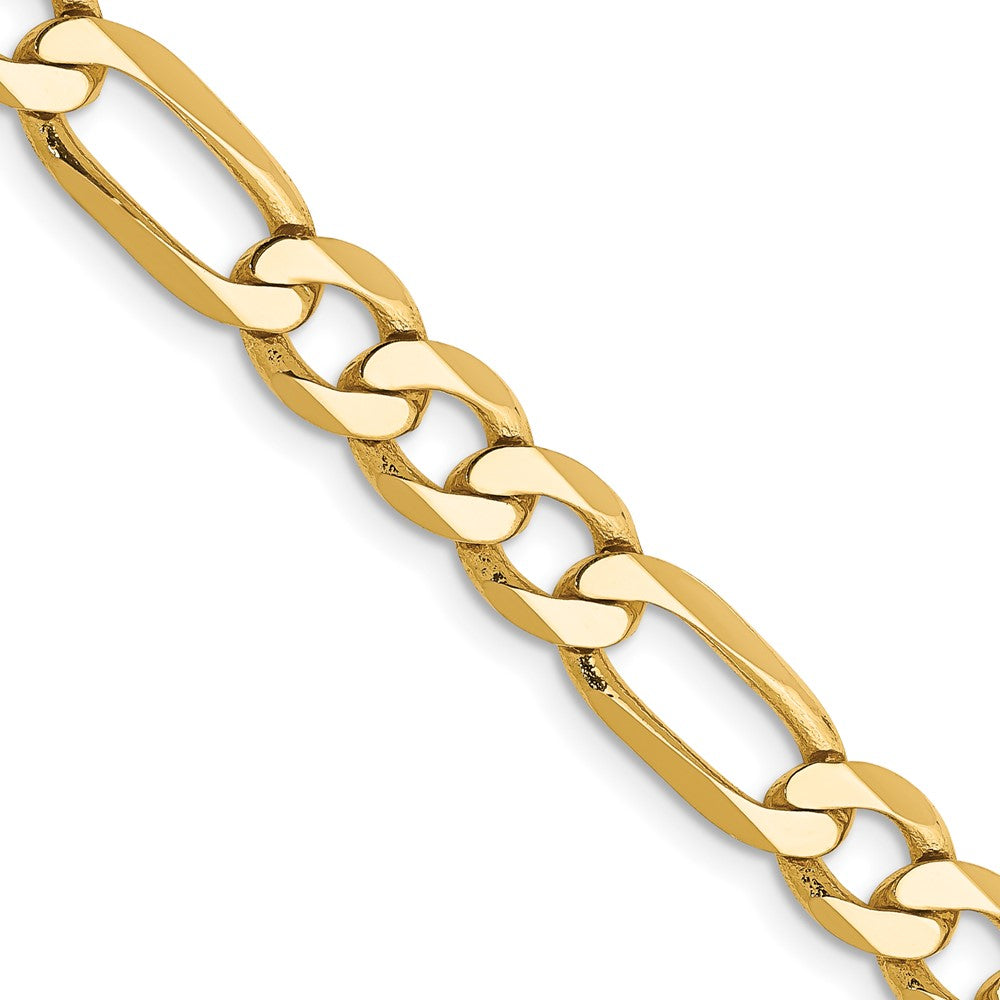 Gold (10K & 14K) Flat Figaro Chain