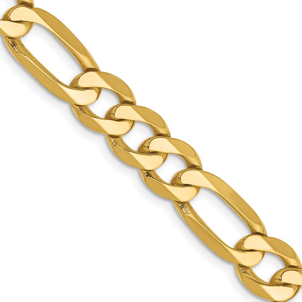 Gold (10K & 14K) Flat Figaro Chain