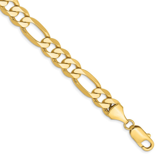 Gold (10K & 14K) Flat Figaro Chain