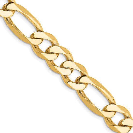Gold (10K & 14K) Flat Figaro Chain
