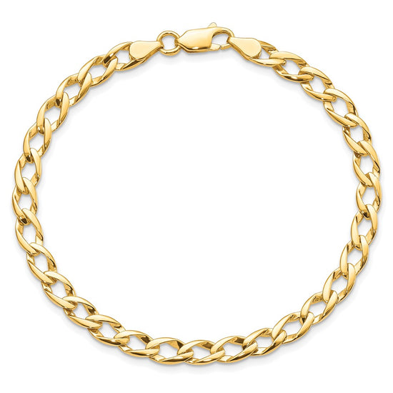10k Fancy Link Bracelet