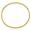 Gold High Polished Hinged Bangles