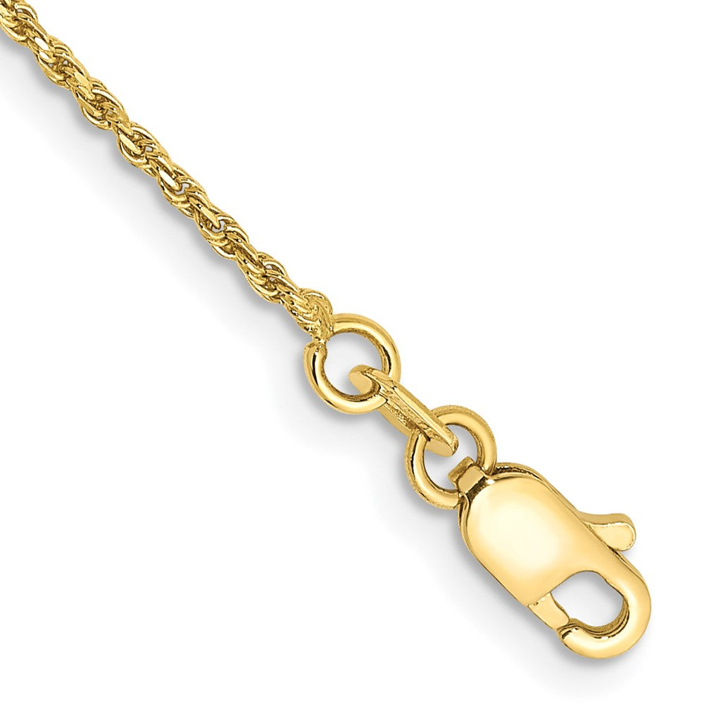 Gold (10K & 14K) Diamond-Cut Machine-Made Rope Chain