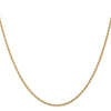 Gold (10K & 14K) Regular Rope Chains — 1.5 mm