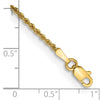 Gold (10K & 14K) Regular Rope Chains — 1.5 mm