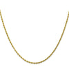 Gold (10K & 14K) Diamond-Cut Rope Chain — 1.75 mm