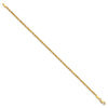 Gold (10K & 14K) Diamond-Cut Rope Chain — 2 mm