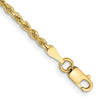 Gold (10K & 14K) Diamond-Cut Rope Chain — 2 mm