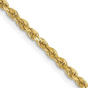 Gold (10K & 14K) Diamond-Cut Rope Chain — 2 mm