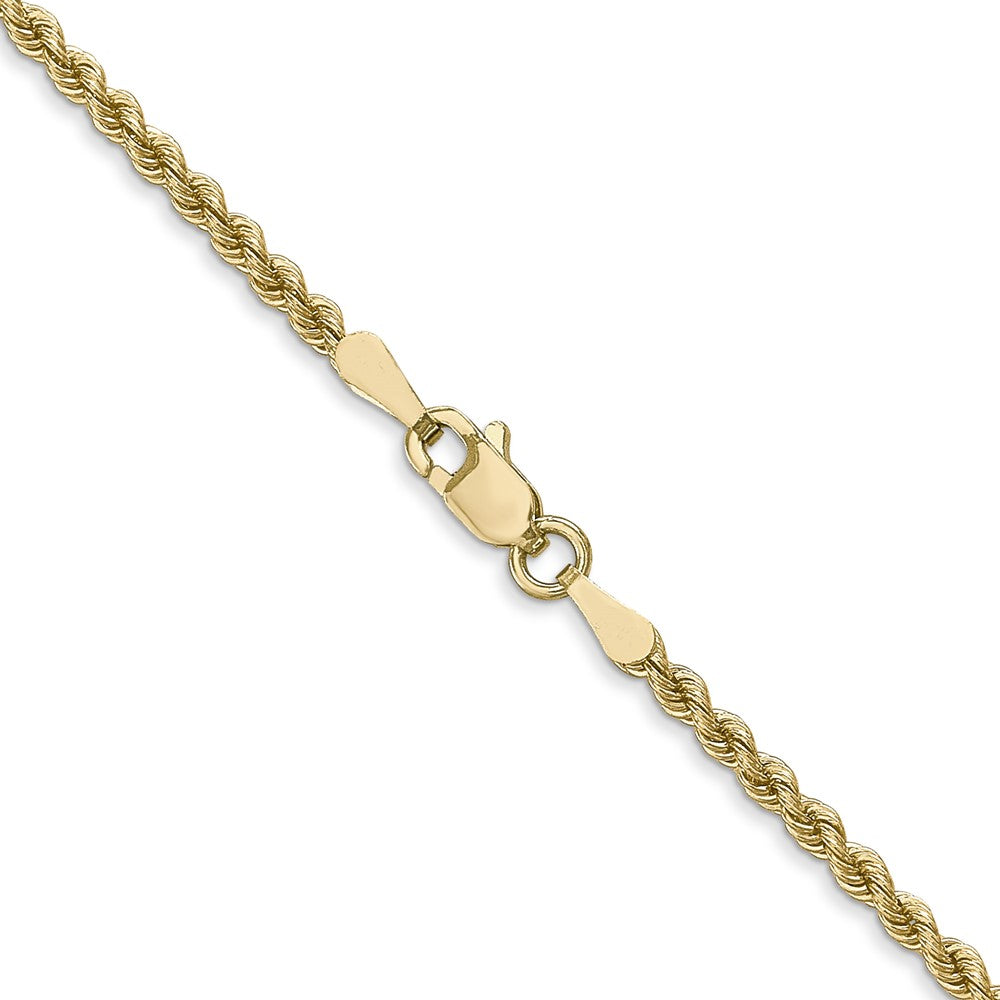 Gold (10K & 14K) Regular Rope Chains — 2.25 mm
