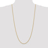 Gold (10K & 14K) Regular Rope Chains — 2.25 mm