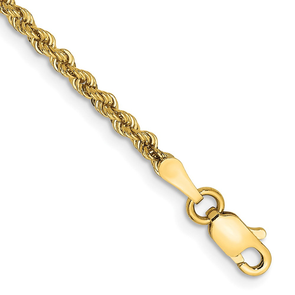 Gold (10K & 14K) Regular Rope Chains — 2.25 mm