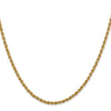 Gold (10K & 14K) Regular Rope Chains — 2.5 mm