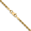 Gold (10K & 14K) Regular Rope Chains — 2.5 mm