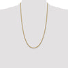 Gold (10K & 14K) Regular Rope Chains — 2.5 mm