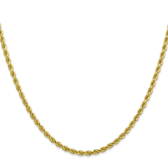 Gold (10K & 14K) Diamond-Cut Rope Chain — 2.75 mm