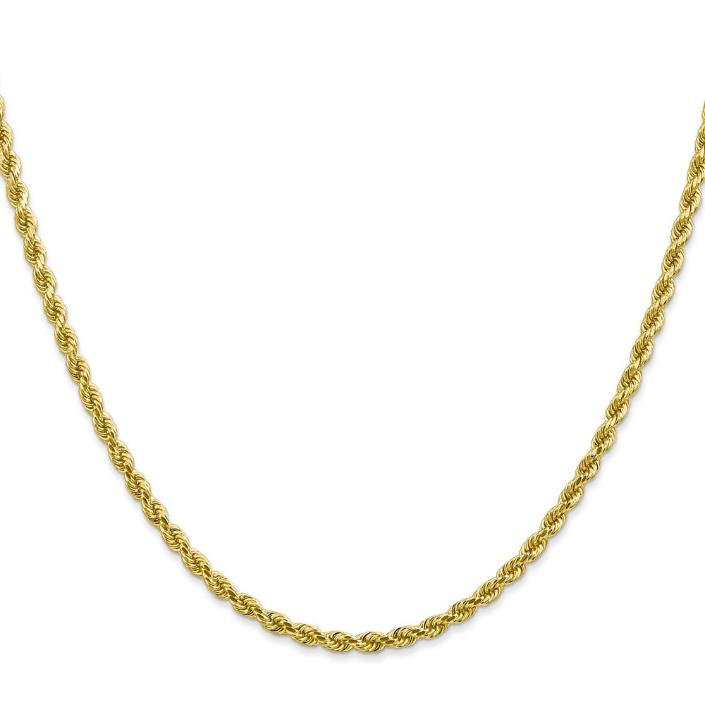Gold (10K & 14K) Diamond-Cut Rope Chain — 2.75 mm