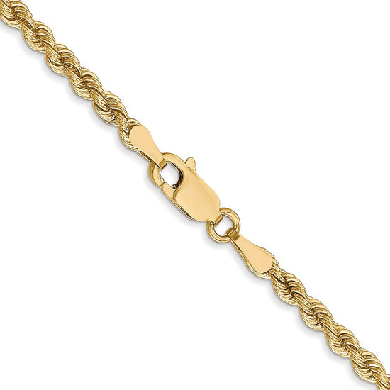 Gold (10K & 14K) Regular Rope Chains — 2.75 mm