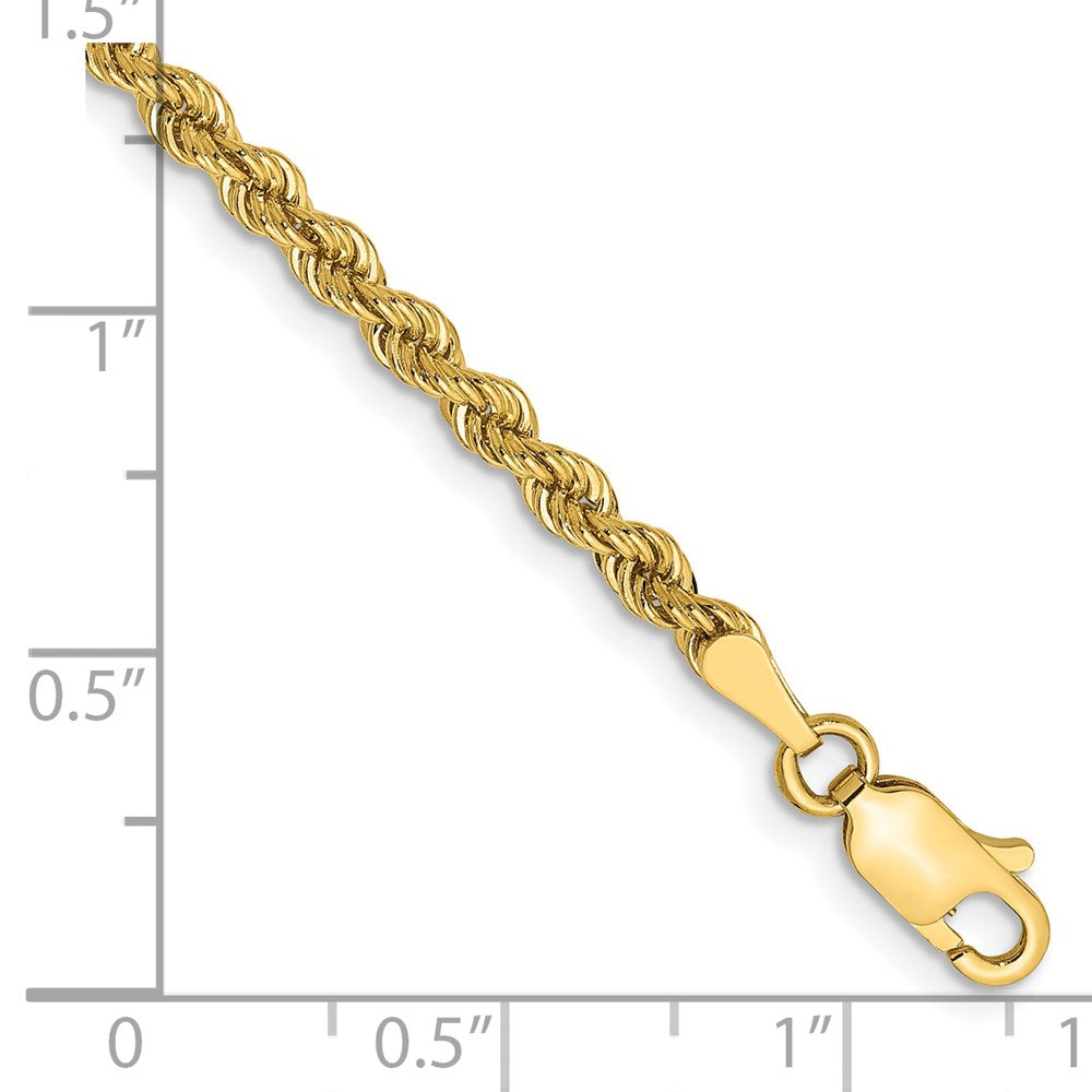 Gold (10K & 14K) Regular Rope Chains — 2.75 mm