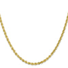 Gold (10K & 14K) Diamond-Cut Rope Chain — 3 mm