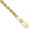 Gold (10K & 14K) Diamond-Cut Rope Chain — 3 mm