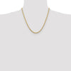 Gold (10K & 14K) Diamond-Cut Rope Chain — 3.25 mm