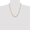Gold (10K & 14K) Diamond-Cut Rope Chain — 3.25 mm