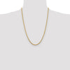 Gold (10K & 14K) Diamond-Cut Rope Chain — 3.25 mm