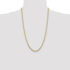 Gold (10K & 14K) Diamond-Cut Rope Chain — 3.25 mm