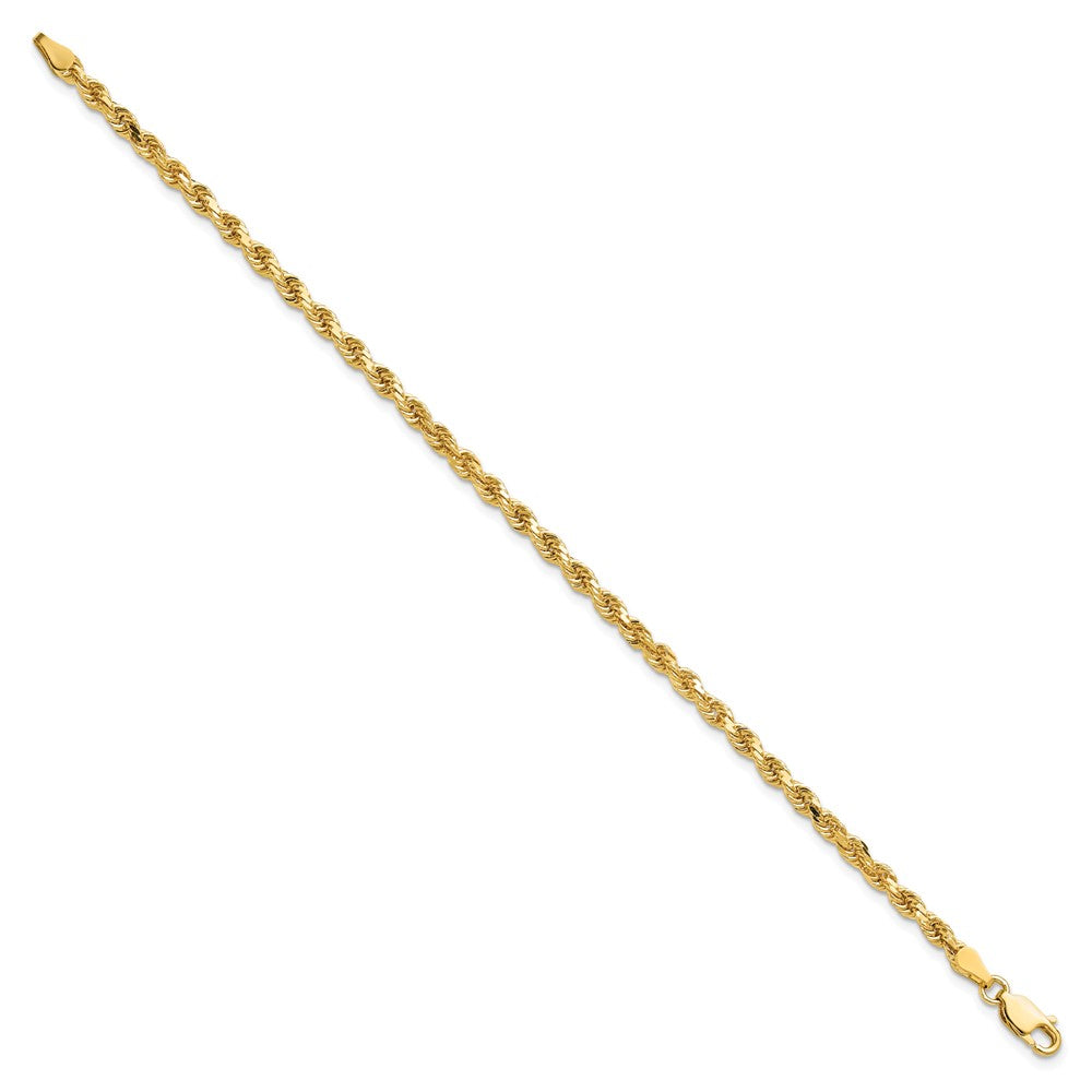 Gold (10K & 14K) Diamond-Cut Rope Chain — 3.25 mm