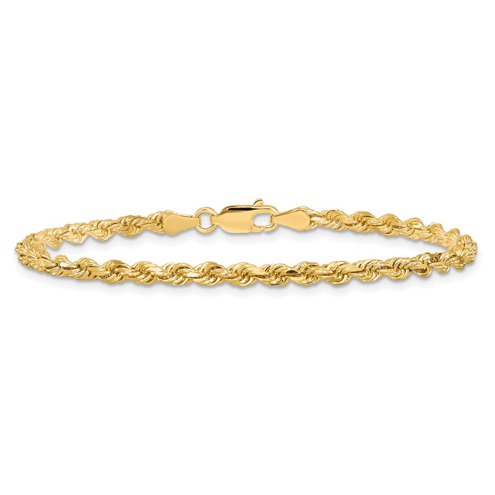Gold (10K & 14K) Diamond-Cut Rope Chain — 3.25 mm