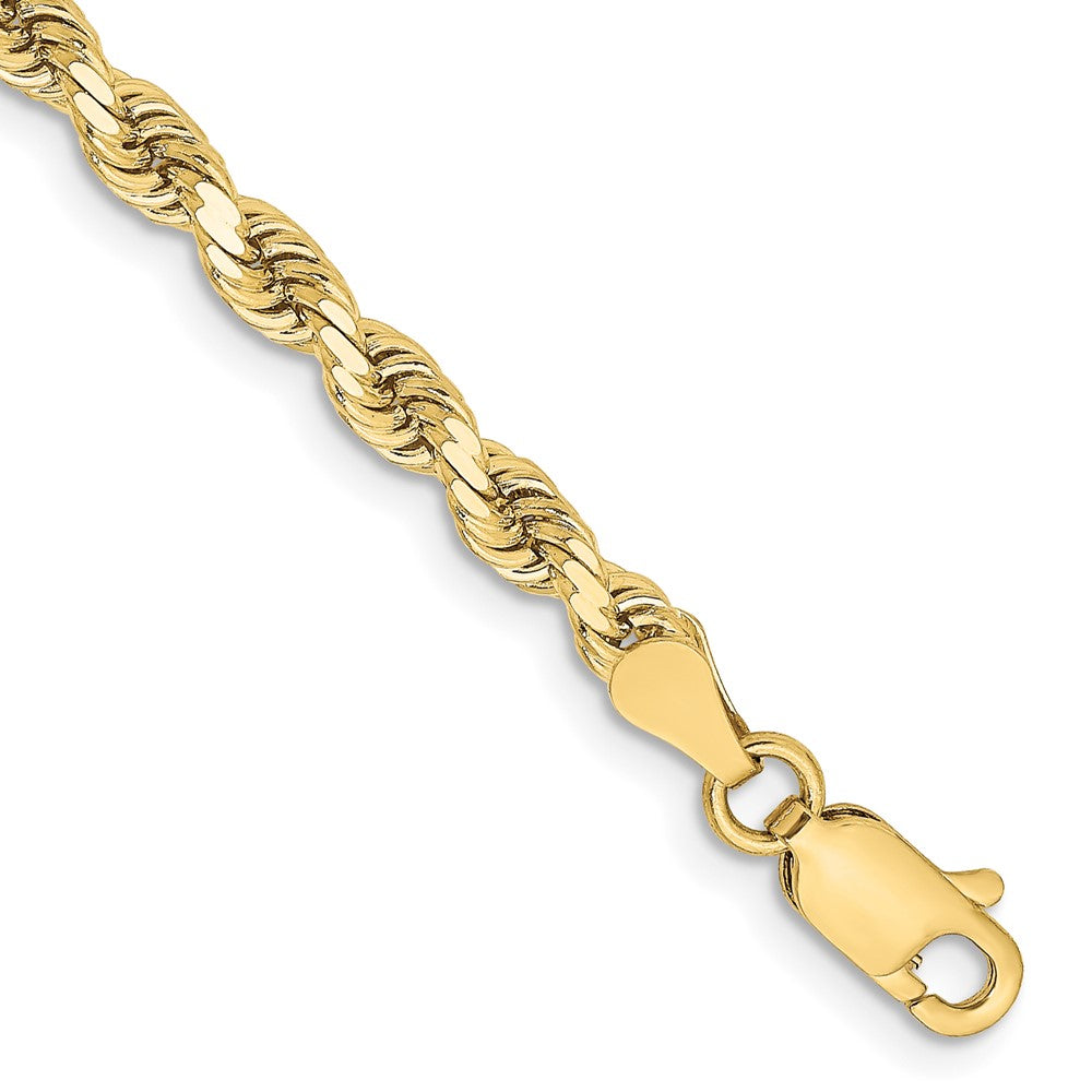 Gold (10K & 14K) Diamond-Cut Rope Chain — 3.25 mm