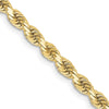 Gold (10K & 14K) Diamond-Cut Rope Chain — 3.25 mm