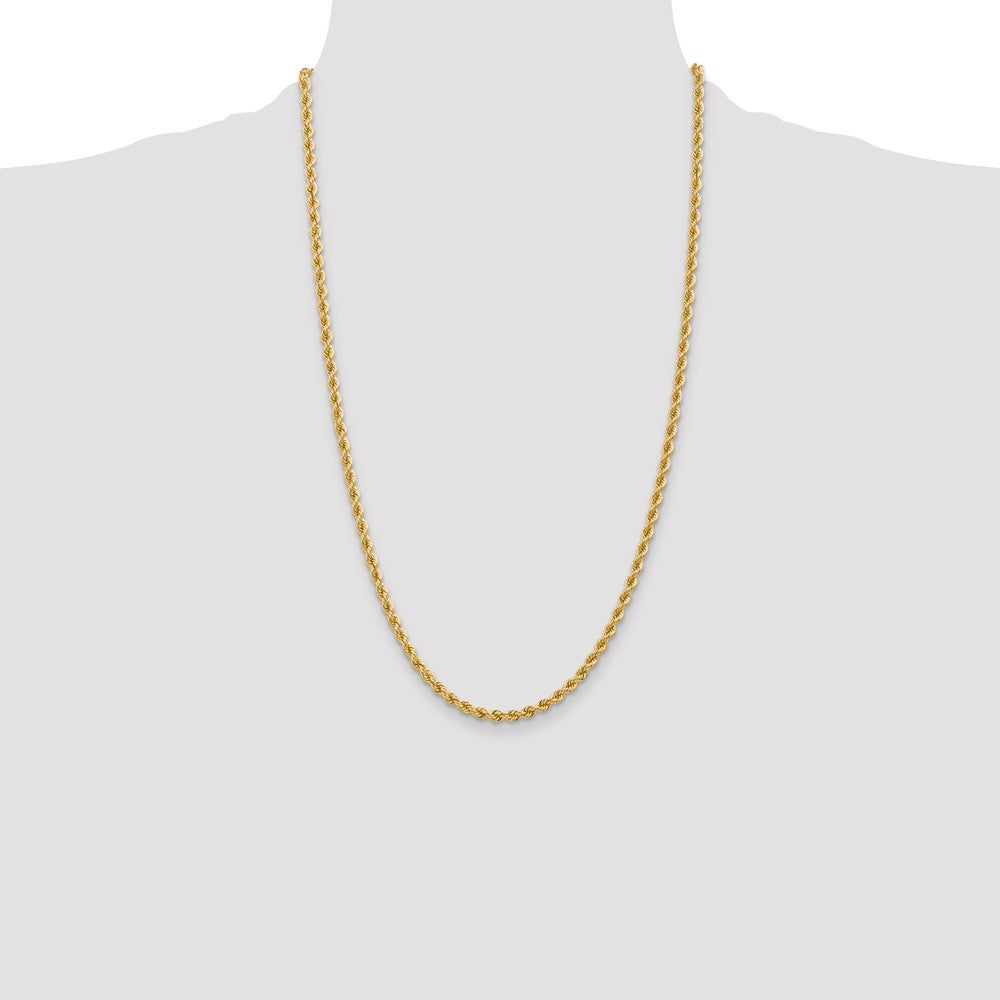 Gold (10K & 14K) Regular Rope Chains — 3.65 mm