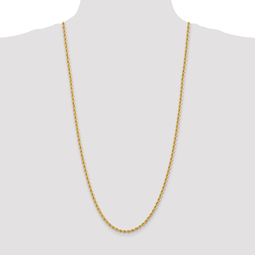Gold (10K & 14K) Regular Rope Chains — 3.65 mm