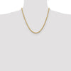 Gold (10K & 14K) Diamond-Cut Rope Chain — 3.75 mm