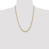 Gold (10K & 14K) Diamond-Cut Rope Chain — 3.75 mm