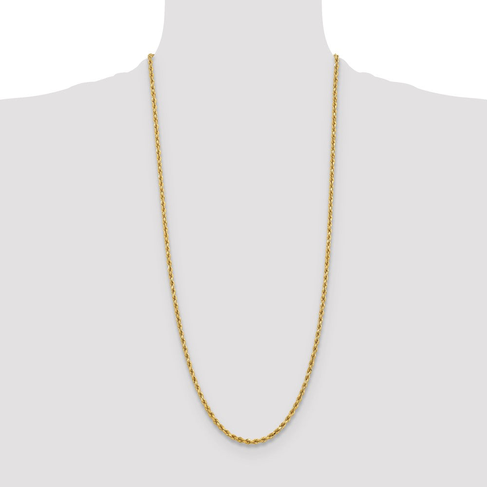 Gold (10K & 14K) Diamond-Cut Rope Chain — 3.75 mm