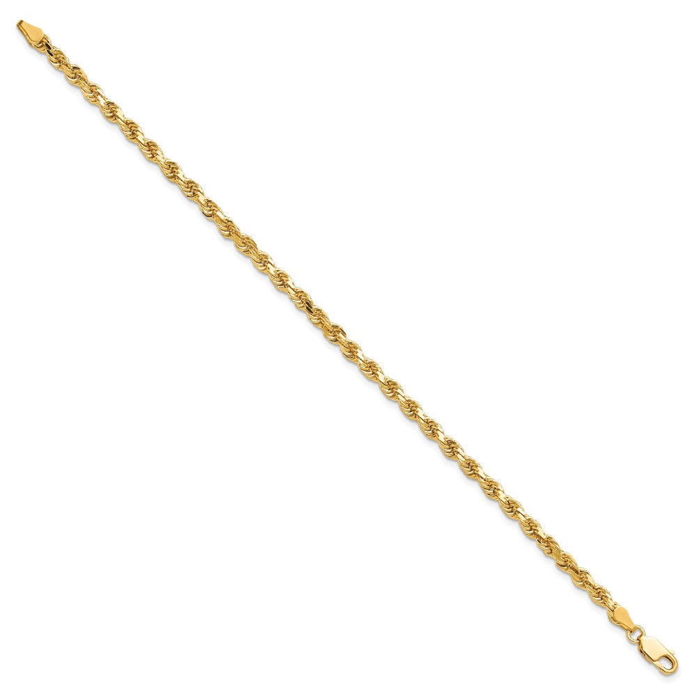 Gold (10K & 14K) Diamond-Cut Rope Chain — 3.75 mm