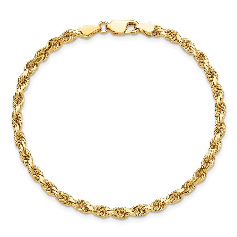 Gold (10K & 14K) Diamond-Cut Rope Chain — 3.75 mm