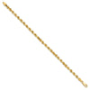 Gold (10K & 14K) Diamond-Cut Rope Chain — 4 mm