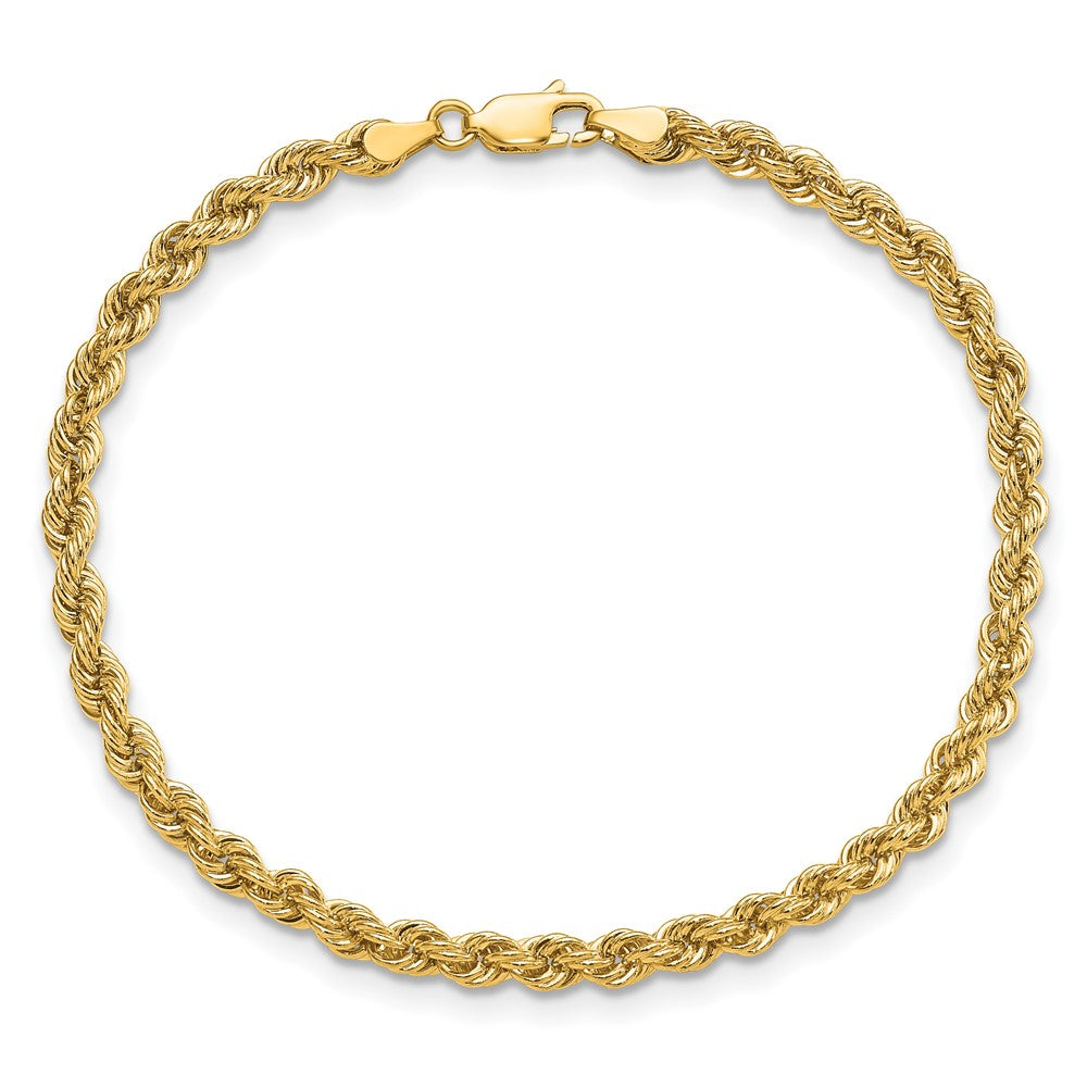 Gold (10K & 14K) Regular Rope Chains — 4 mm