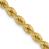 Gold (10K & 14K) Regular Rope Chains — 4 mm