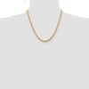 Gold (10K & 14K) Diamond-Cut Rope Chain — 4.25 mm