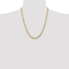 Gold (10K & 14K) Diamond-Cut Rope Chain — 4.25 mm