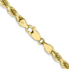 Gold (10K & 14K) Diamond-Cut Rope Chain — 4.5 mm