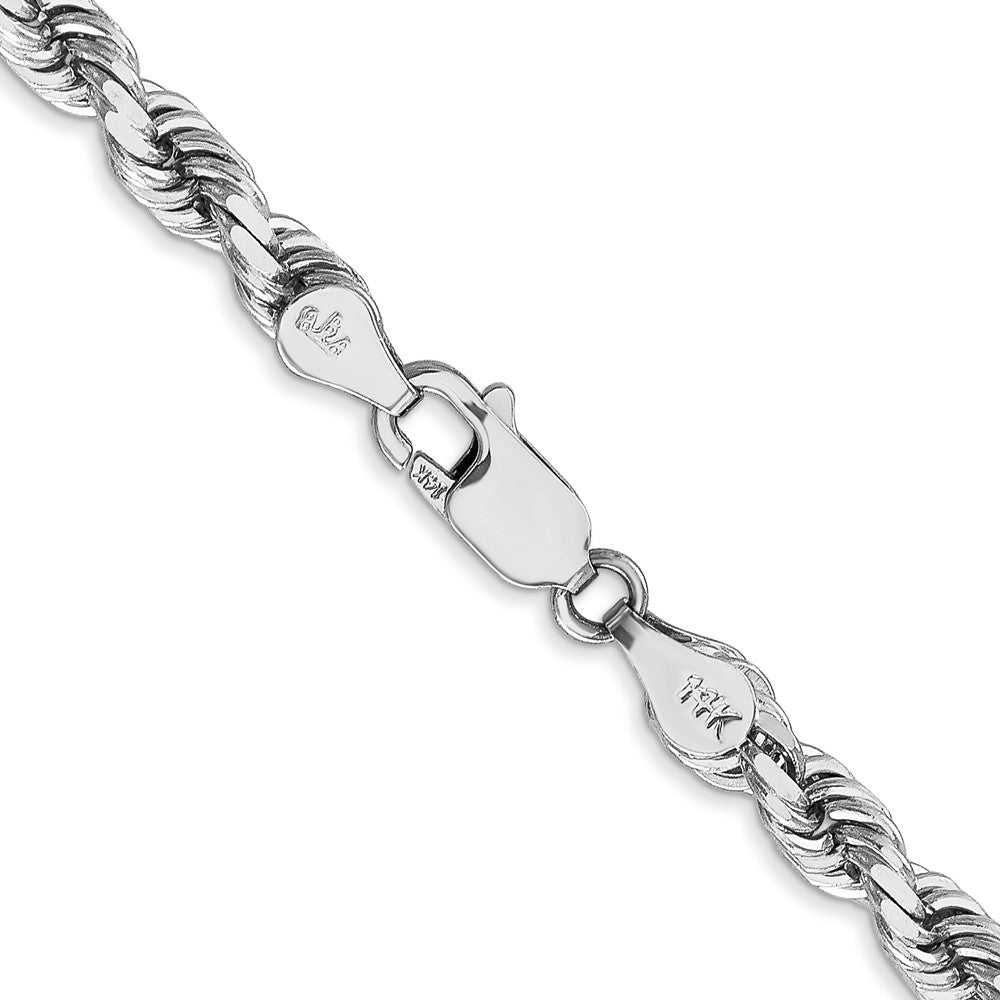 Gold (10K & 14K) Diamond-Cut Rope Chain — 4.5 mm