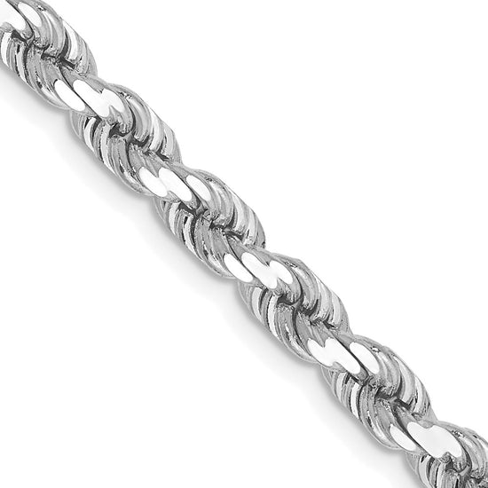 Gold (10K & 14K) Diamond-Cut Rope Chain — 4.5 mm