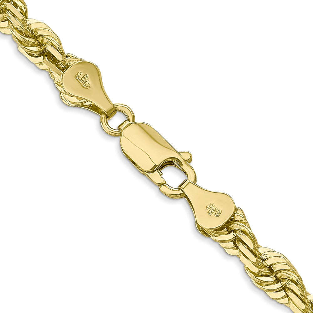 Gold (10K & 14K) Diamond-Cut Rope Chain — 5.5 mm